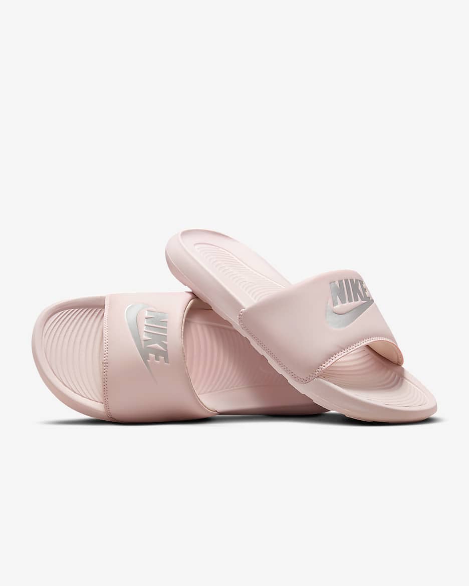 Claquette nike rose on sale